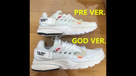 real vs fake nike off white presto|Understanding Off.